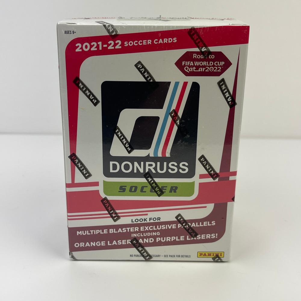 Panini Donruss Soccer Blaster Box 2021-22 Road to FIFA World Cup Qatar 2022 NEW